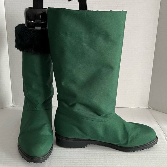 COUGAR GALE GREEN FAUX FUR LINED BOOTS. Size 9/9.5 - Picture 5 of 13